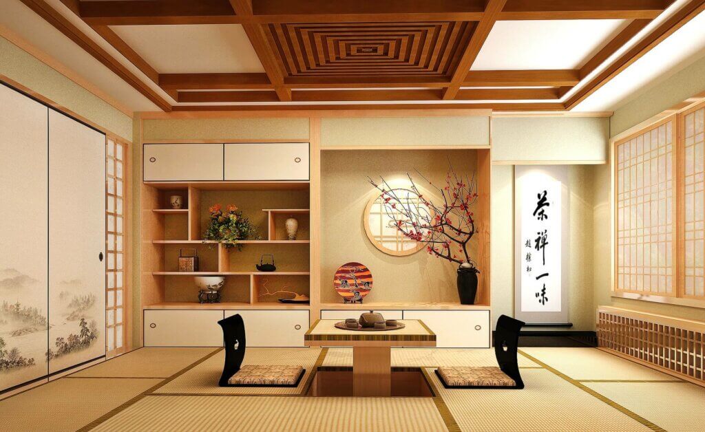 日式風室內